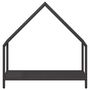 Voir la diapositive 5 : VIDAXL Portant de bois chauffage noir 60x25x60 cm