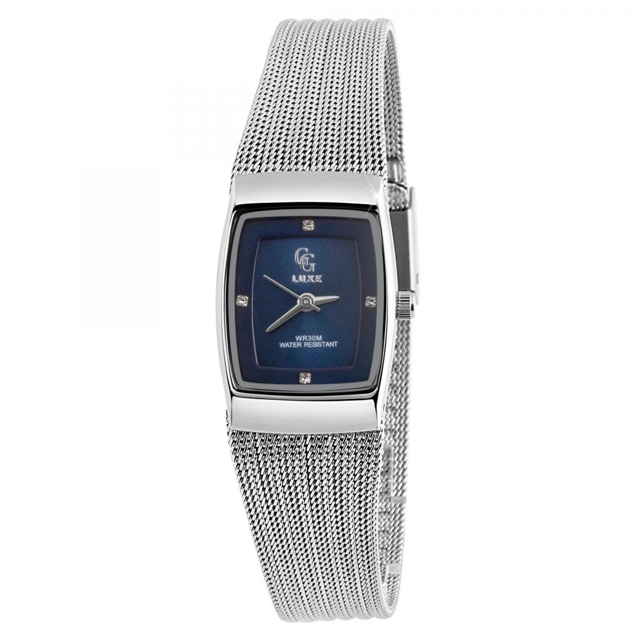 Voir la diapositive 1 : SC CRYSTAL Montre Hanaé élégante ornée de Cristaux scintillants par SC Crystal