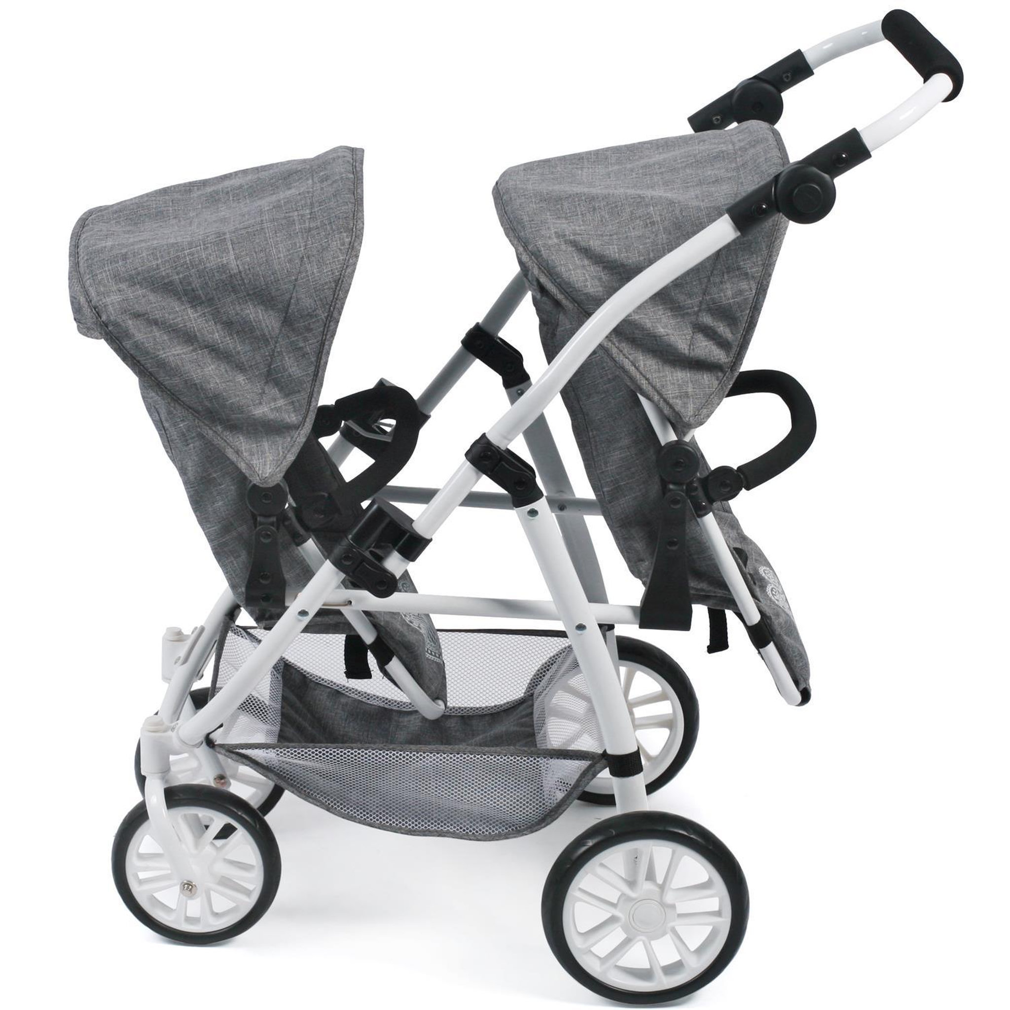 Voir la diapositive 5 : BAYER CHIC 2000 Le buggy Tandem Vario pour poupées - Coloris 76