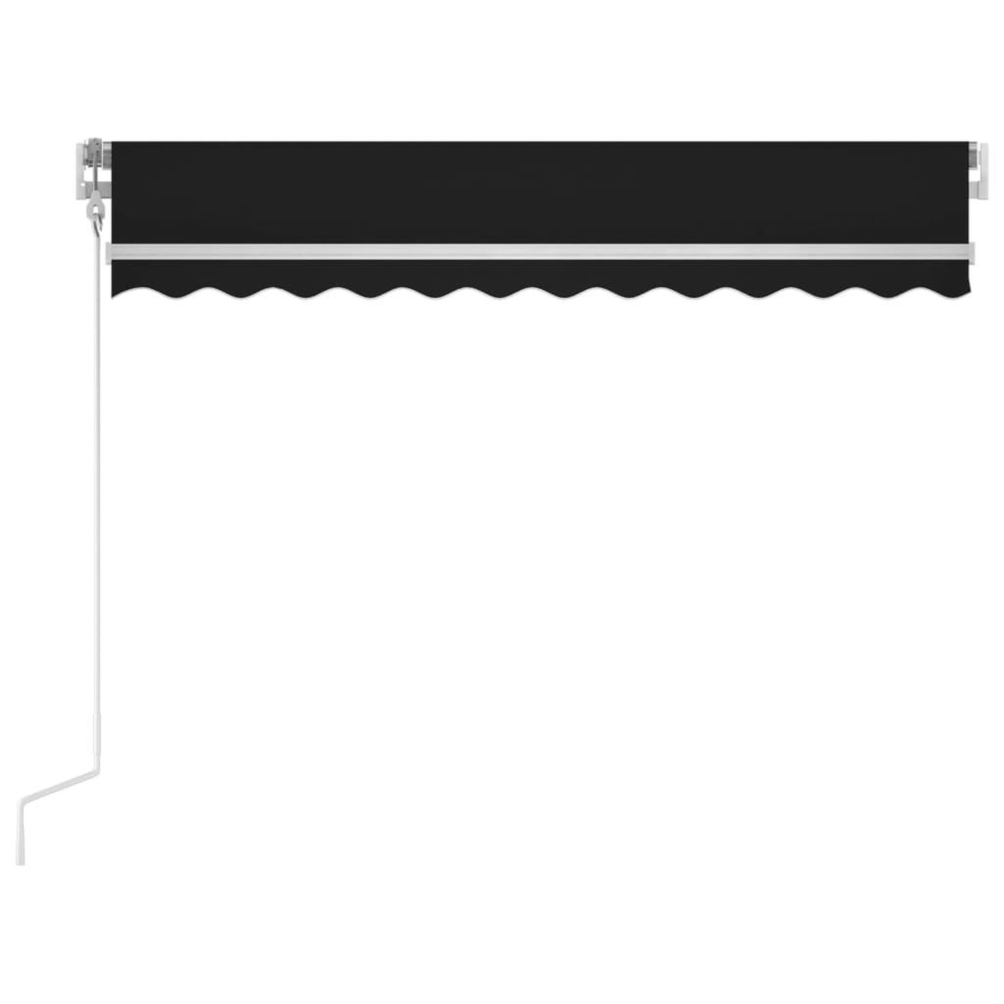 Voir la diapositive 4 : VIDAXL Auvent automatique capteur de vent et LED 300x250 cm Anthracite