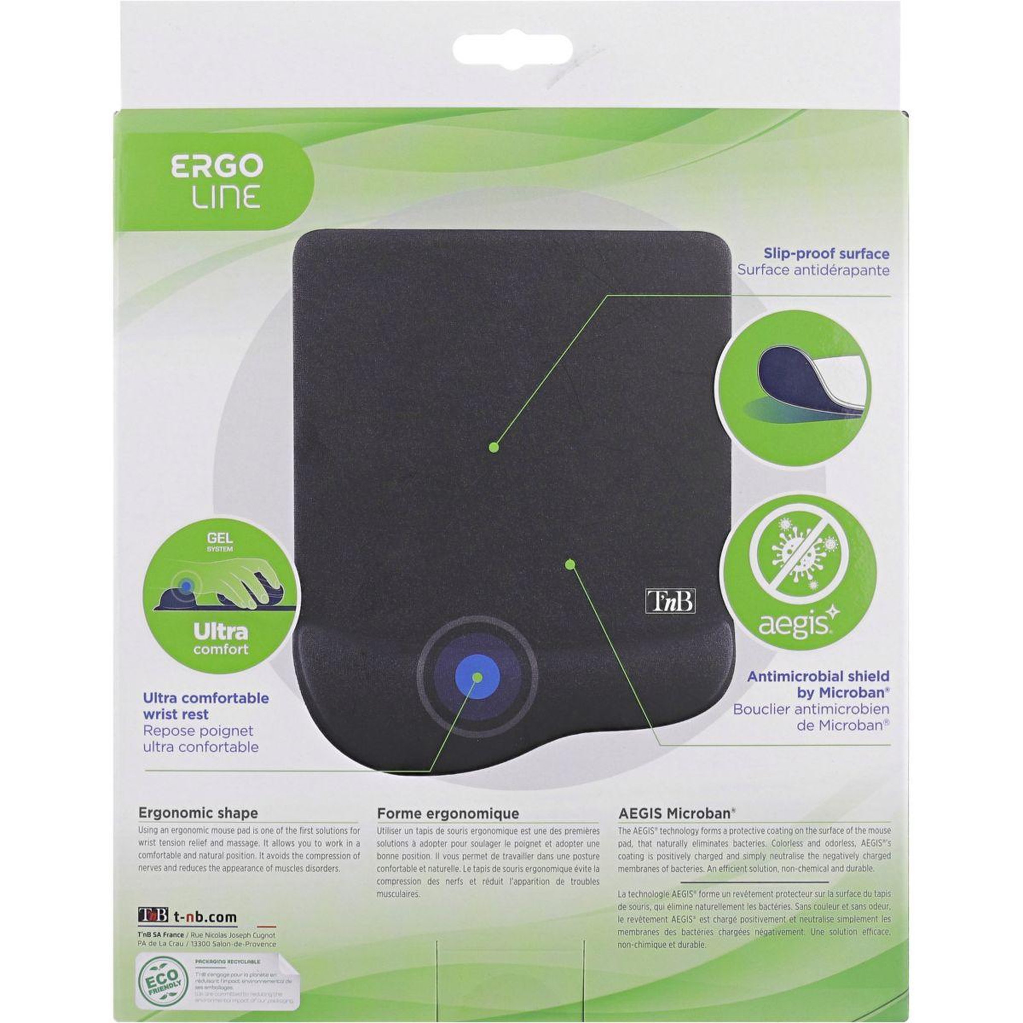 Voir la diapositive 5 : TNB Tapis de souris Gel System