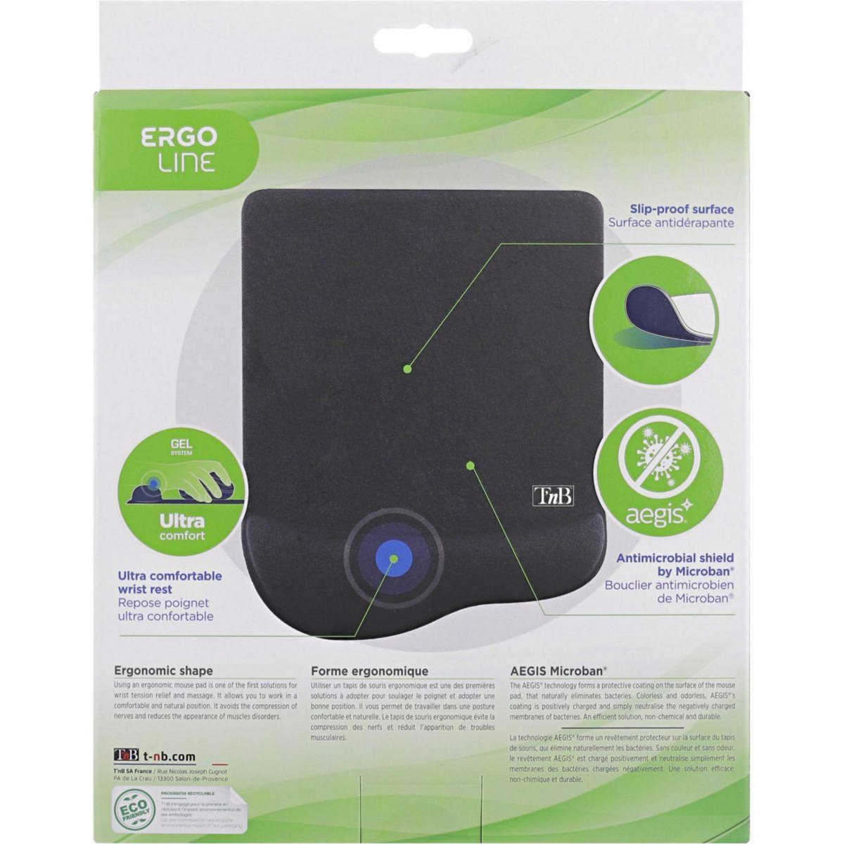 TNB Tapis de souris Gel System