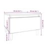 Voir la diapositive 6 : VIDAXL Table d'appoint Gris beton 50x46x35 cm Bois d'ingenierie