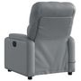 Voir la diapositive 5 : VIDAXL Fauteuil de massage inclinable electrique gris similicuir