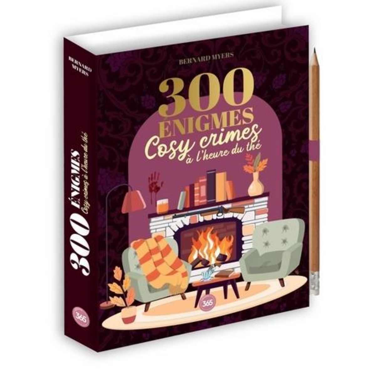 300 ENIGMES COSY CRIMES A L'HEURE DU THE. AVEC 1 CRAYON, Myers Bernard
