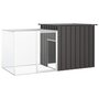 Voir la diapositive 1 : VIDAXL Cage pour poules Anthracite 200x91x100 cm Acier galvanise