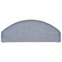 Voir la diapositive 5 : VIDAXL Tapis de marches d'escalier 15 pcs Gris clair et bleu 65x24x4cm