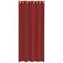 Voir la diapositive 4 : VIDAXL Rideaux en voile avec œillets 2 pcs rouge bordeaux