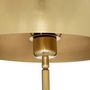 Voir la diapositive 2 : ATMOSPHERA Lampe à Poser Champignon  Lilio  46cm Or