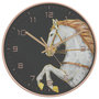 Voir la diapositive 2 : VIDAXL Horloge murale dore et blanc Ø29,5 cm polystyrene et verre