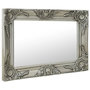 Voir la diapositive 2 : VIDAXL Miroir mural style baroque 60x40 cm Argenté