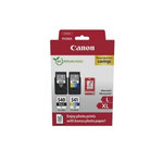 Canon Pack de 2 cartouches d'encre + pack papiers photo - CANON - PG-540L Noir + CL-541XL Couleur - Haut rendement