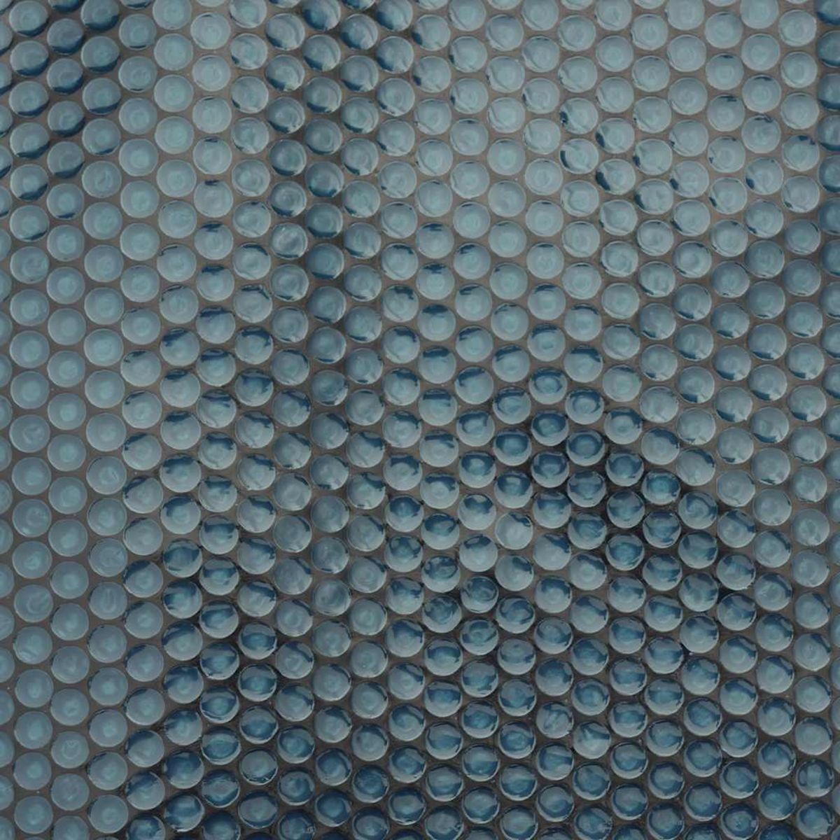 VIDAXL Film solaire de piscine flottant PE 417 cm Noir et bleu