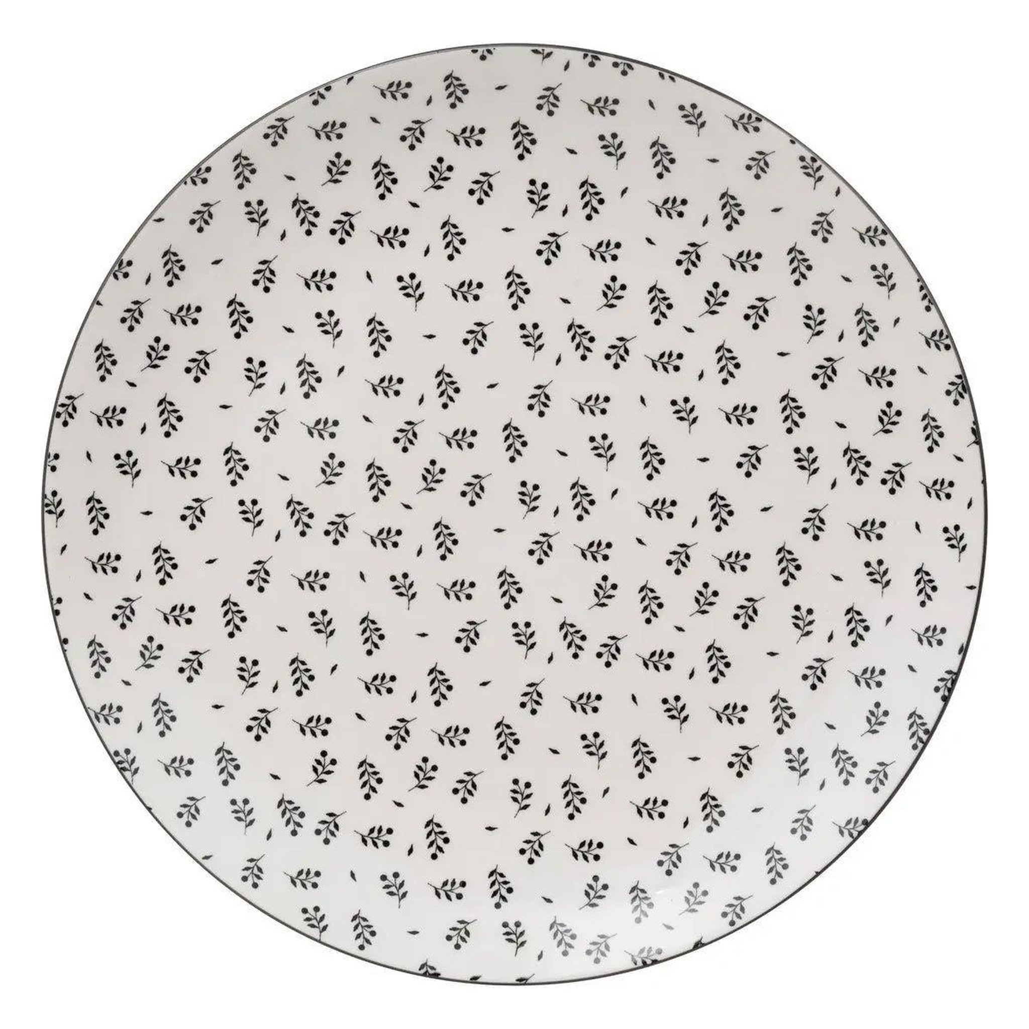 SECRET DE GOURMET Lot de 6 assiettes plates  iris  26cm beige