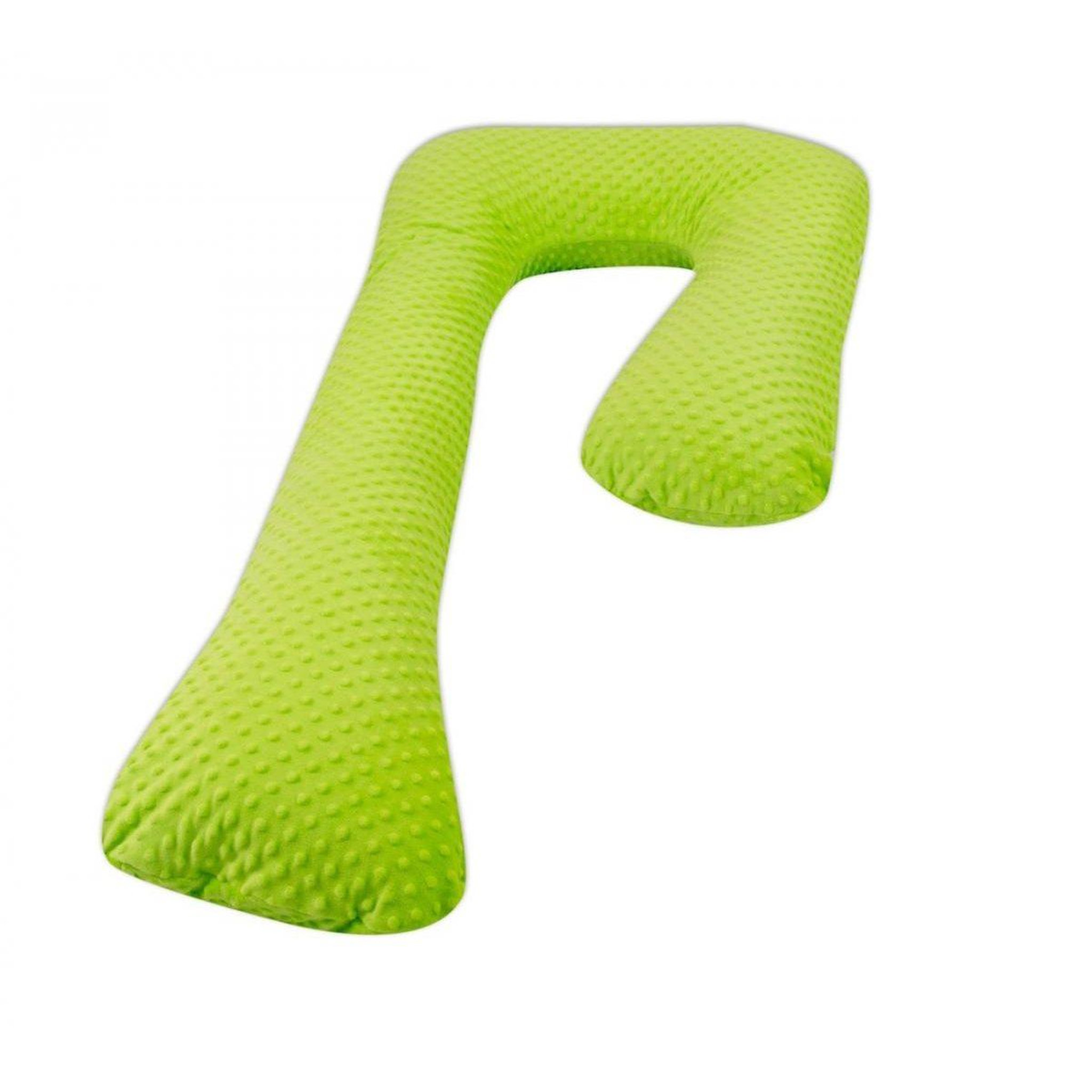 VELINDA Coussin accouchement/allaitement forme 7 vert