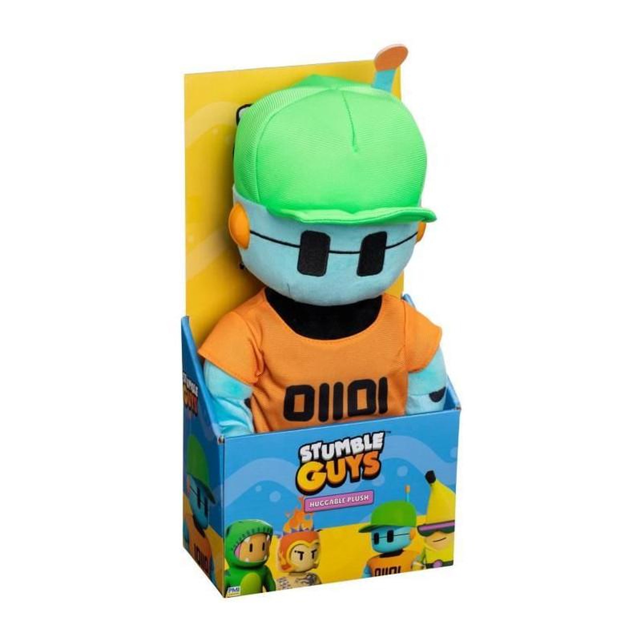 Voir la diapositive 2 : BANDAI Grande peluche - BANDAI - Stumble Guys - Robot Guy - 30 cm