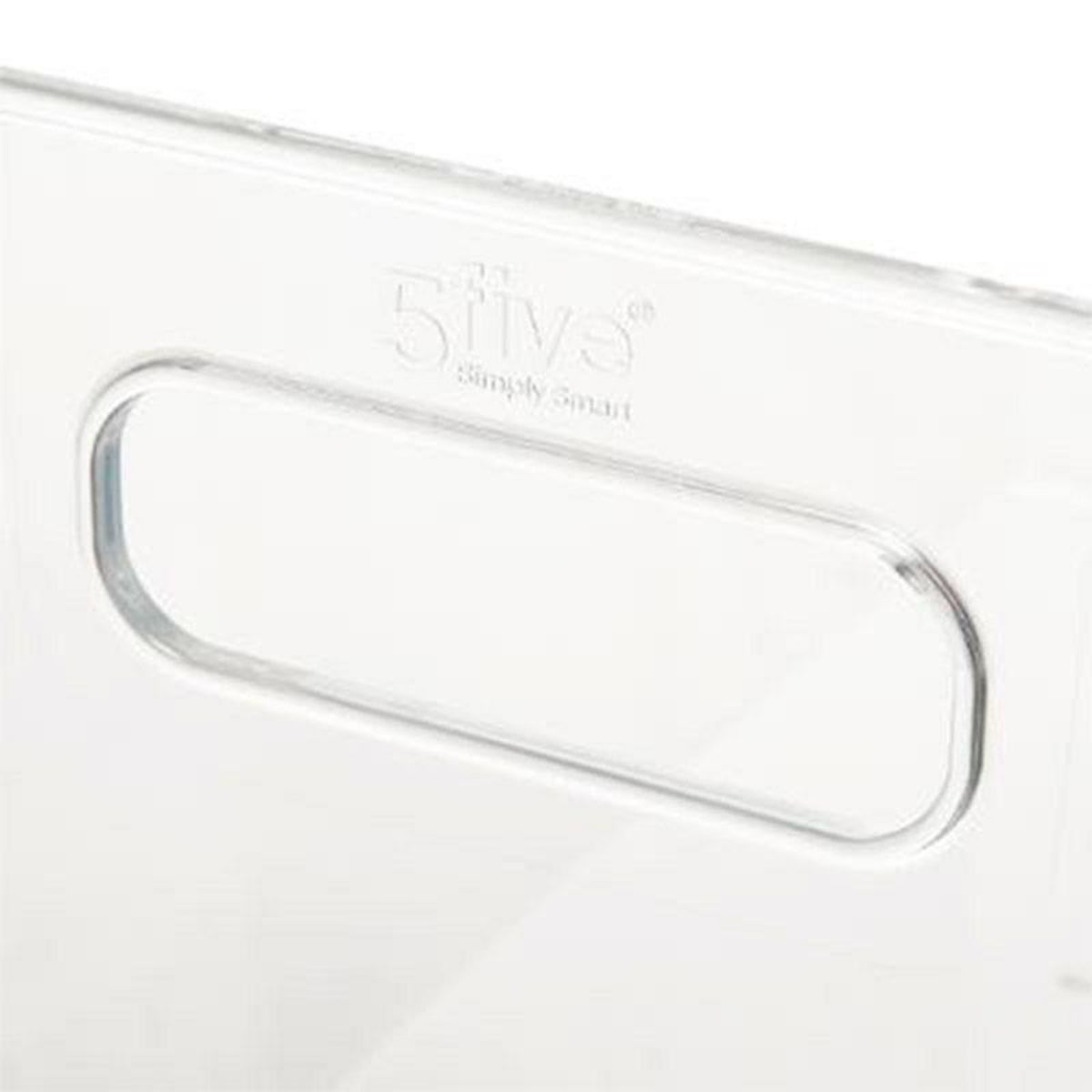  Panier de Rangement  Selena  15x31cm Transparent