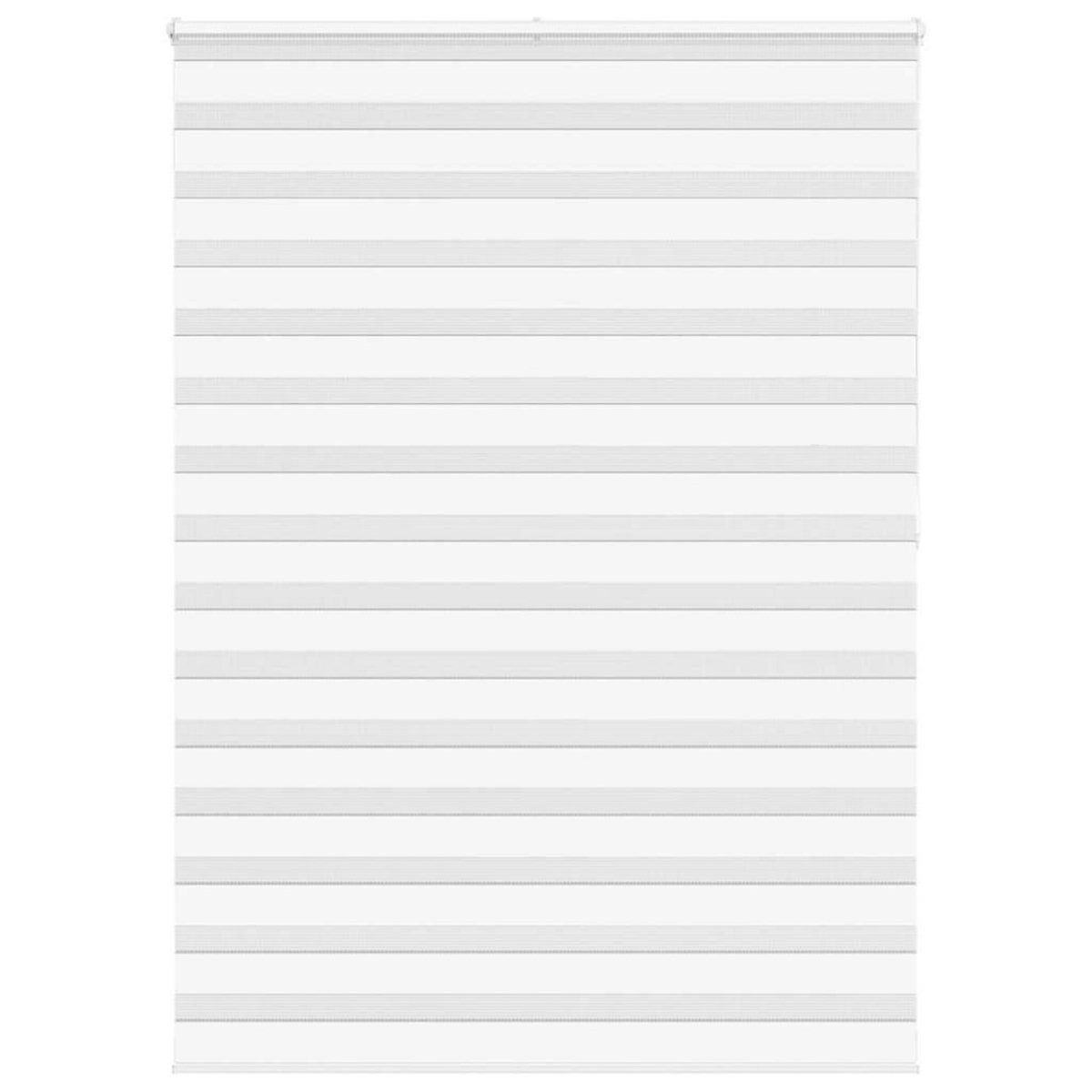 VIDAXL Store zebre blanc 165x200 cm largeur du tissu 160,9cm polyester