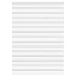 VIDAXL Store zebre blanc 165x200 cm largeur du tissu 160,9cm polyester