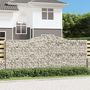 Voir la diapositive 1 : VIDAXL Paniers a gabions arques 6 pcs 400x30x160/180 cm Fer galvanise