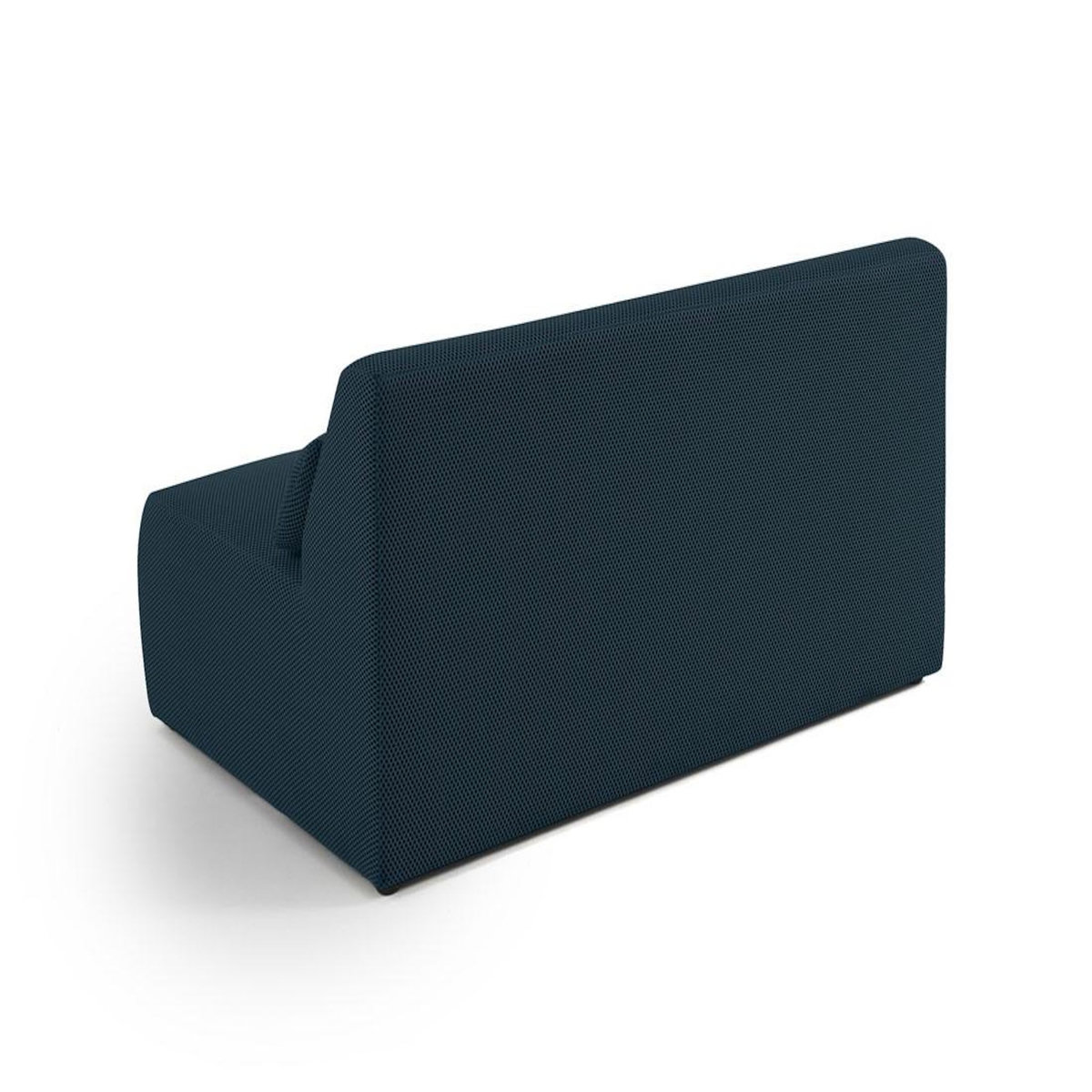 LISA DESIGN Onyx - canapé droit 2 places - en tissu mailles 3d