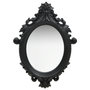 Voir la diapositive 1 : VIDAXL Miroir mural style chateau 56x76 cm Noir