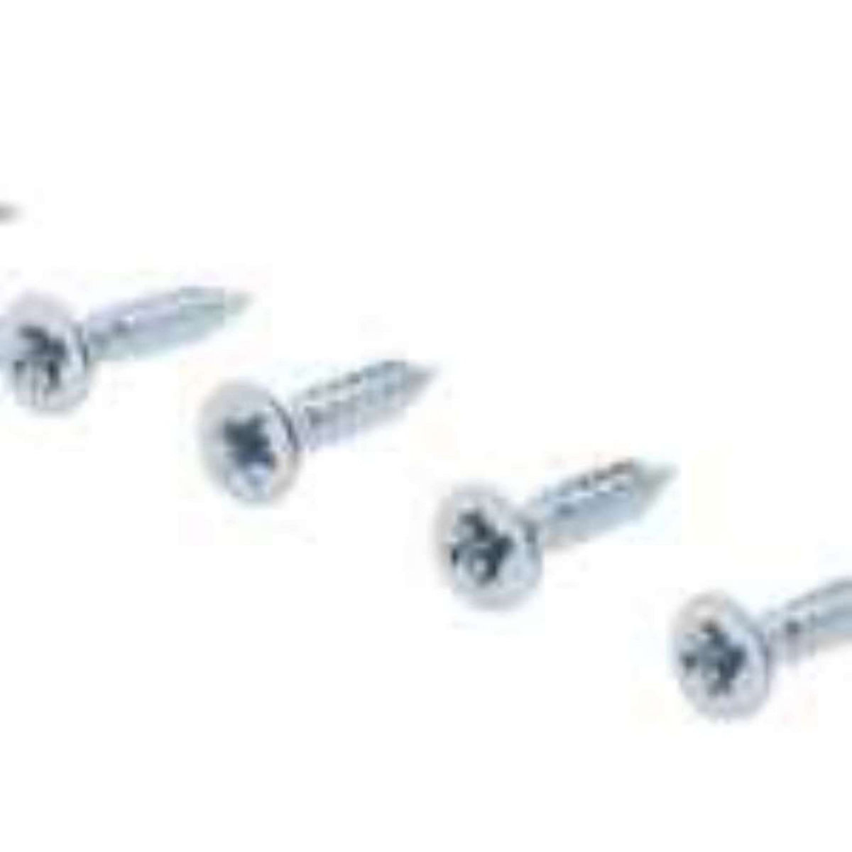  Vis à bois tête fraisée PZ zinguée Vissal filet total 4x20 mm  x25 vis