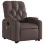 Voir la diapositive 4 : VIDAXL Fauteuil inclinable de massage Marron Similicuir
