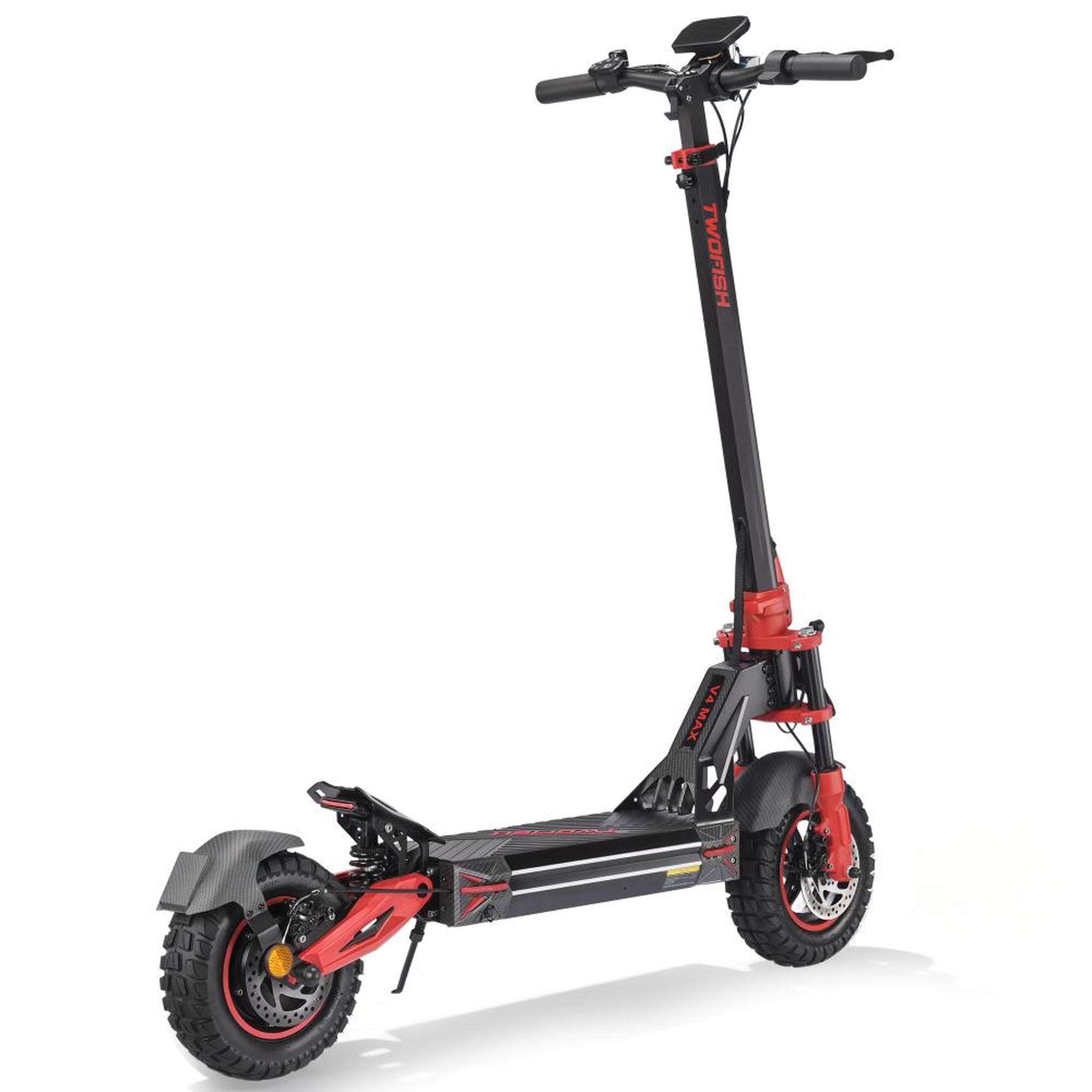 Voir la diapositive 6 : TWOFISH Trottinette électrique pliable twofish v4 max avec nfc et double suspension