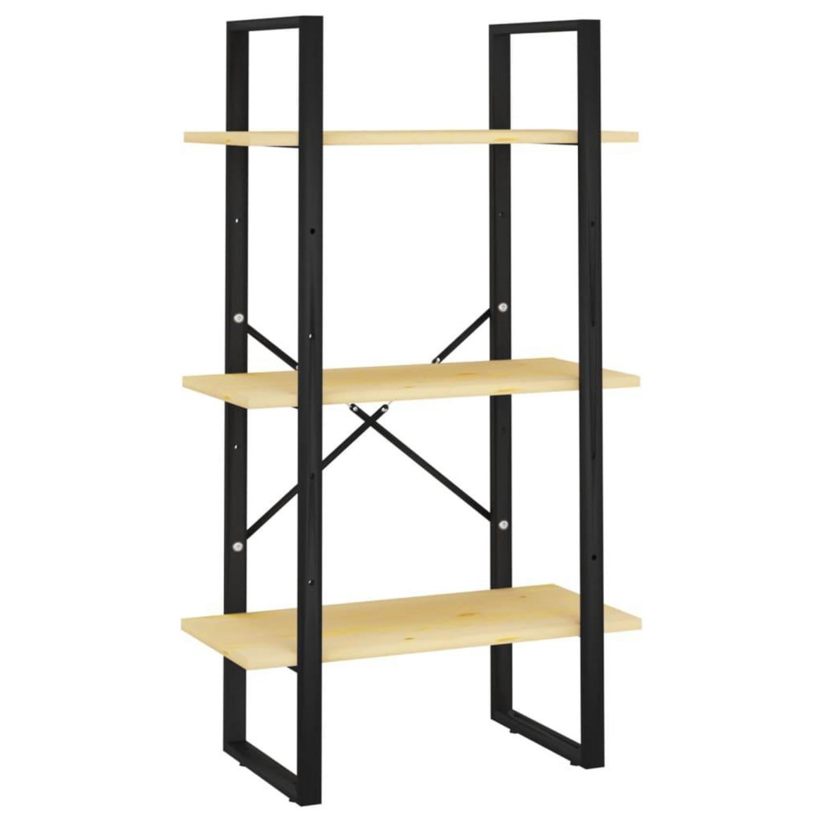 VIDAXL Etagere de rangement 60x30x105 cm Bois de pin massif