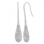 SC CRYSTAL Boucles d'oreilles SC Crystal ornées de Zirconium