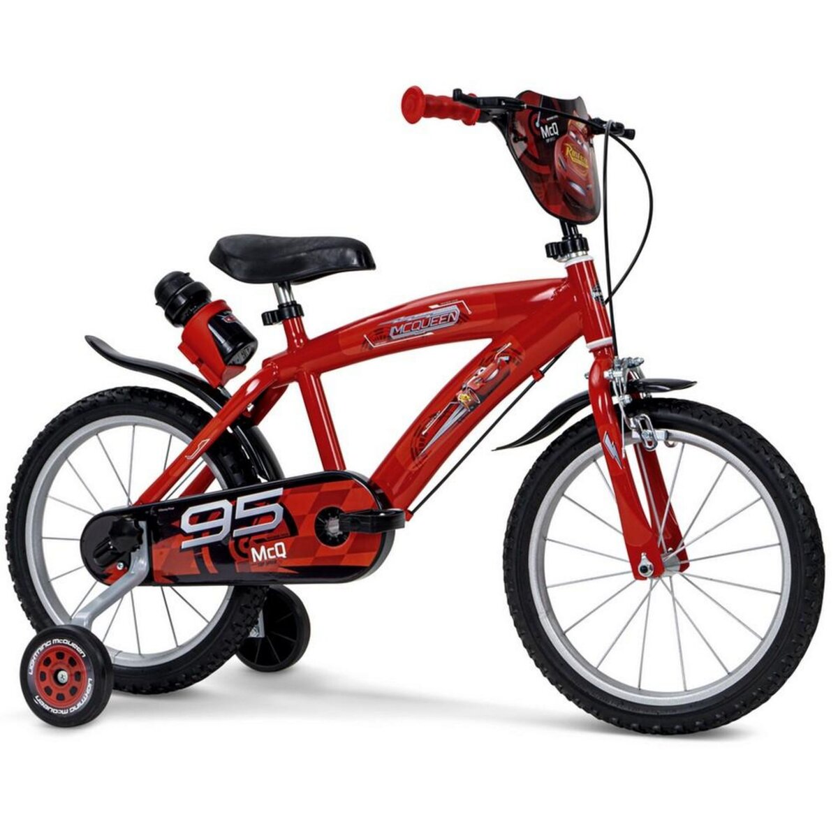 Vélo enfant Kidbike Vélo 16 pouces rouge garçon