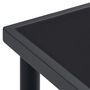 Voir la diapositive 5 : VIDAXL Table a dîner d'exterieur Anthracite 150x90x74 cm Acier