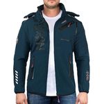 GEOGRAPHICAL NORWAY Parka  oftshell  Homme Geographical Norway Royaute WW1973H/GN. Coloris disponibles : Bleu