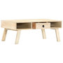 Voir la diapositive 2 : VIDAXL Table basse 100x60x40 cm Bois de manguier massif
