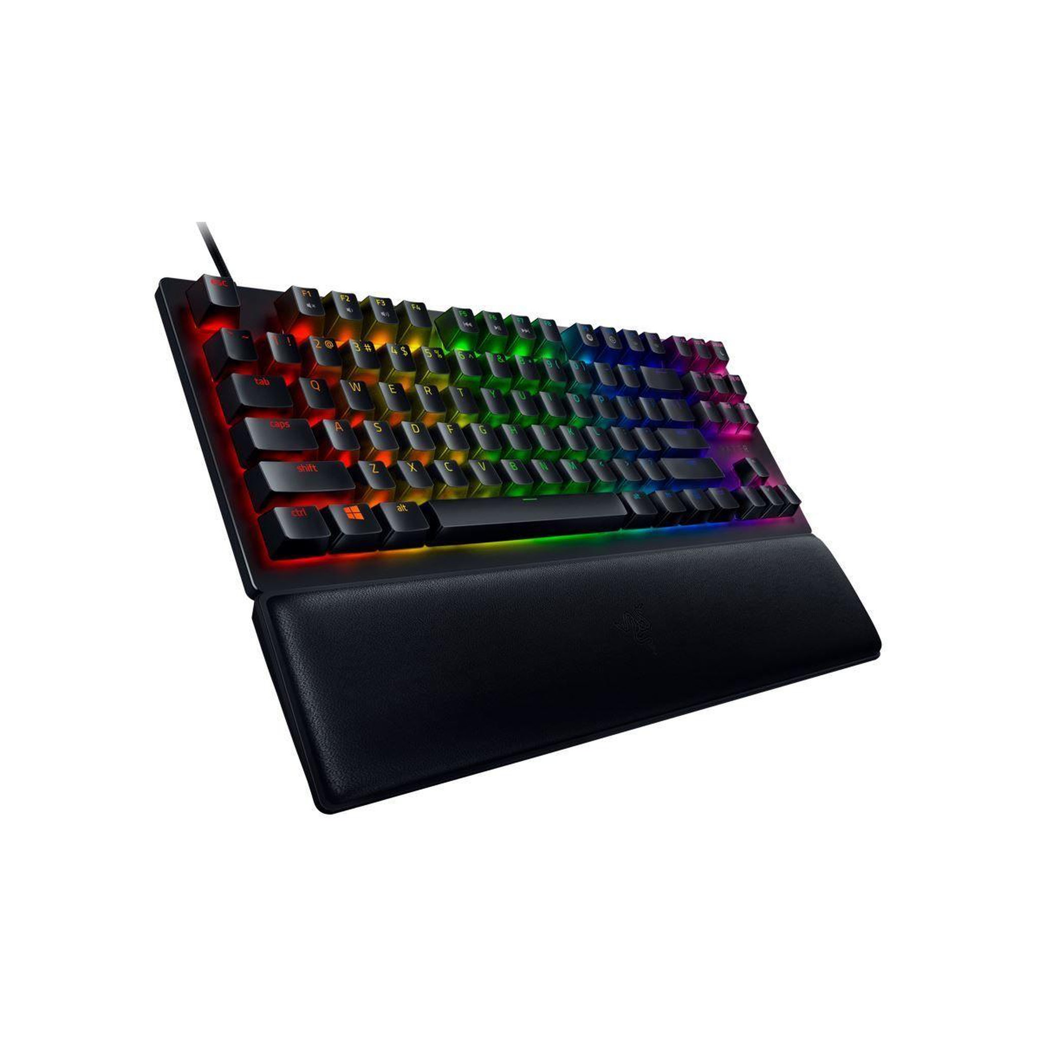 Voir la diapositive 3 : Razer Clavier gamer Huntsman V2 Tenkeyless - Purple Switch