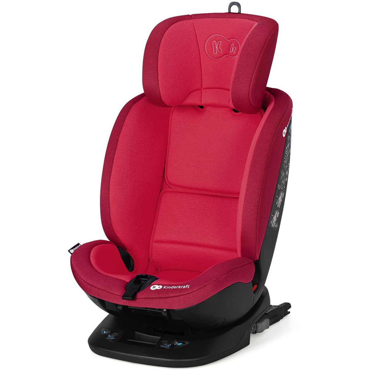 KINDERKRAFT Siège auto Safety-Fix noir