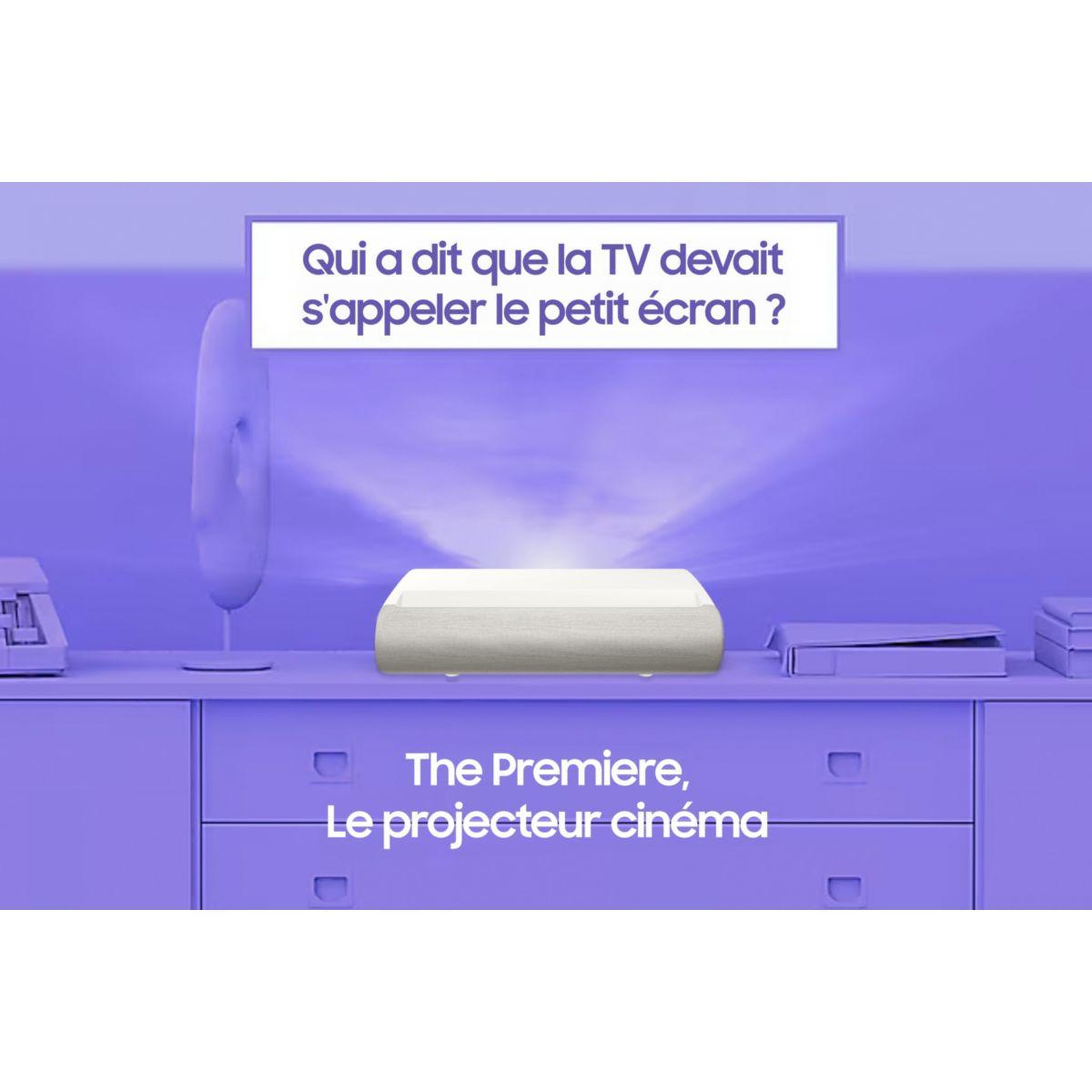 Voir la diapositive 2 : Samsung Vidéoprojecteur home cinéma The premiere SP-LPU9D