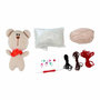 Voir la diapositive 1 : Paris Prix Kit Complet Amigurumi  Edmond l'Ourson  17cm Beige