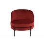 Voir la diapositive 2 : Paris Prix Fauteuil Lounge Design  Jula  71cm Rouge
