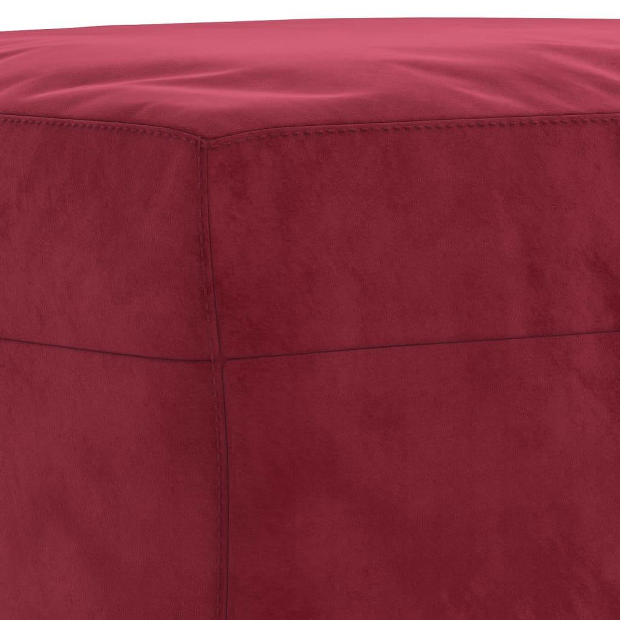 Voir la diapositive 5 : VIDAXL Banc Rouge bordeaux 70x35x41 cm Velours