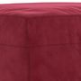 Voir la diapositive 5 : VIDAXL Banc Rouge bordeaux 70x35x41 cm Velours