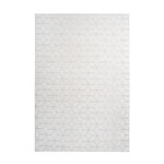 Paris Prix Tapis Shaggy Effet 3D  Vivica  Blanc & Crème. Coloris disponibles : Blanc