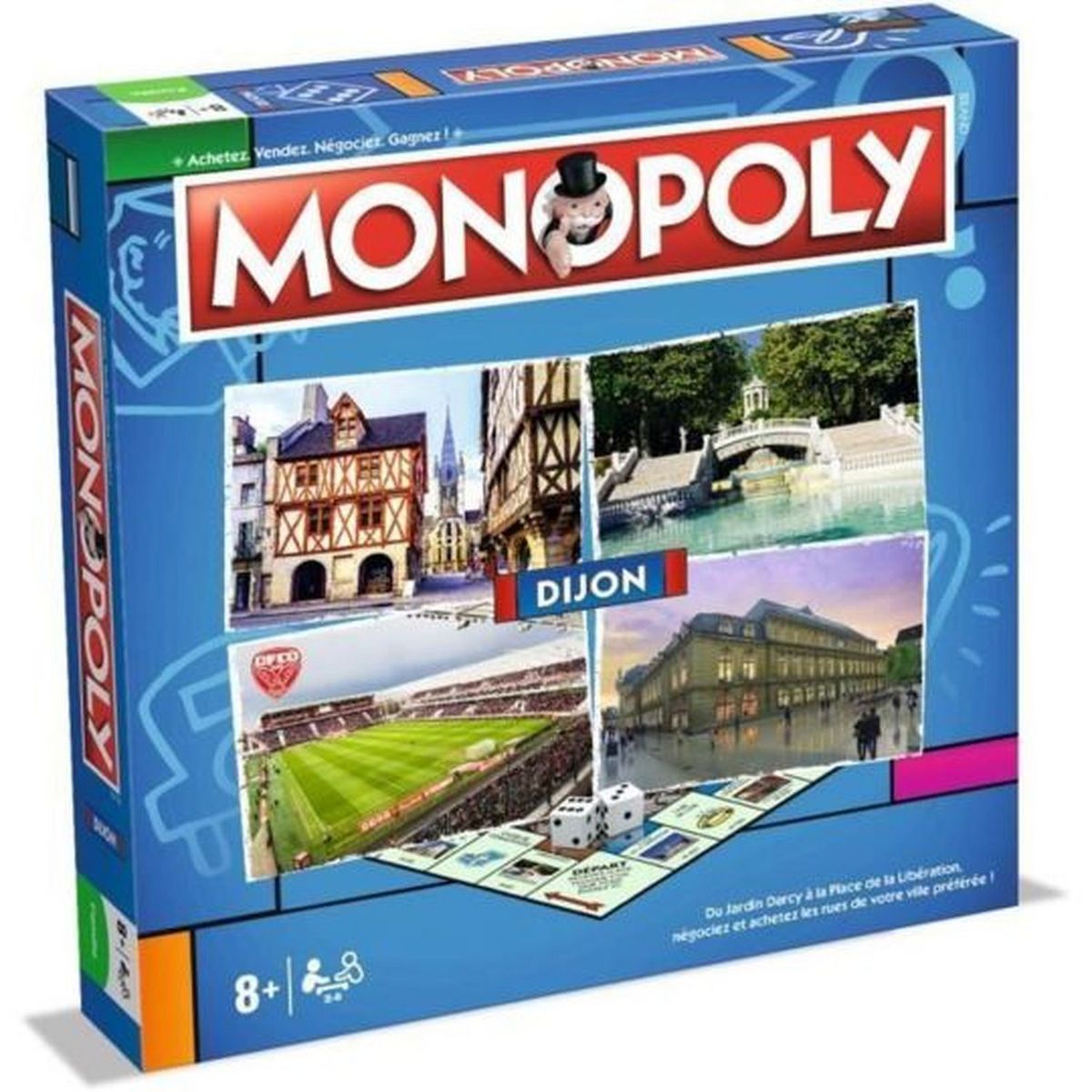  WINNING MOVES Jeu - Monopoly Dijon