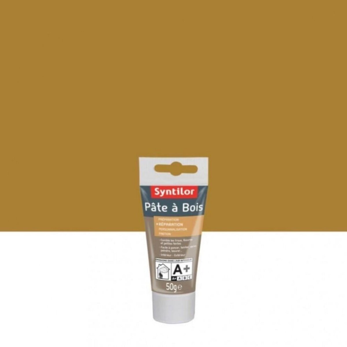 CENTRALE BRICO Pâte à bois SYNTILOR, naturel, 50 g