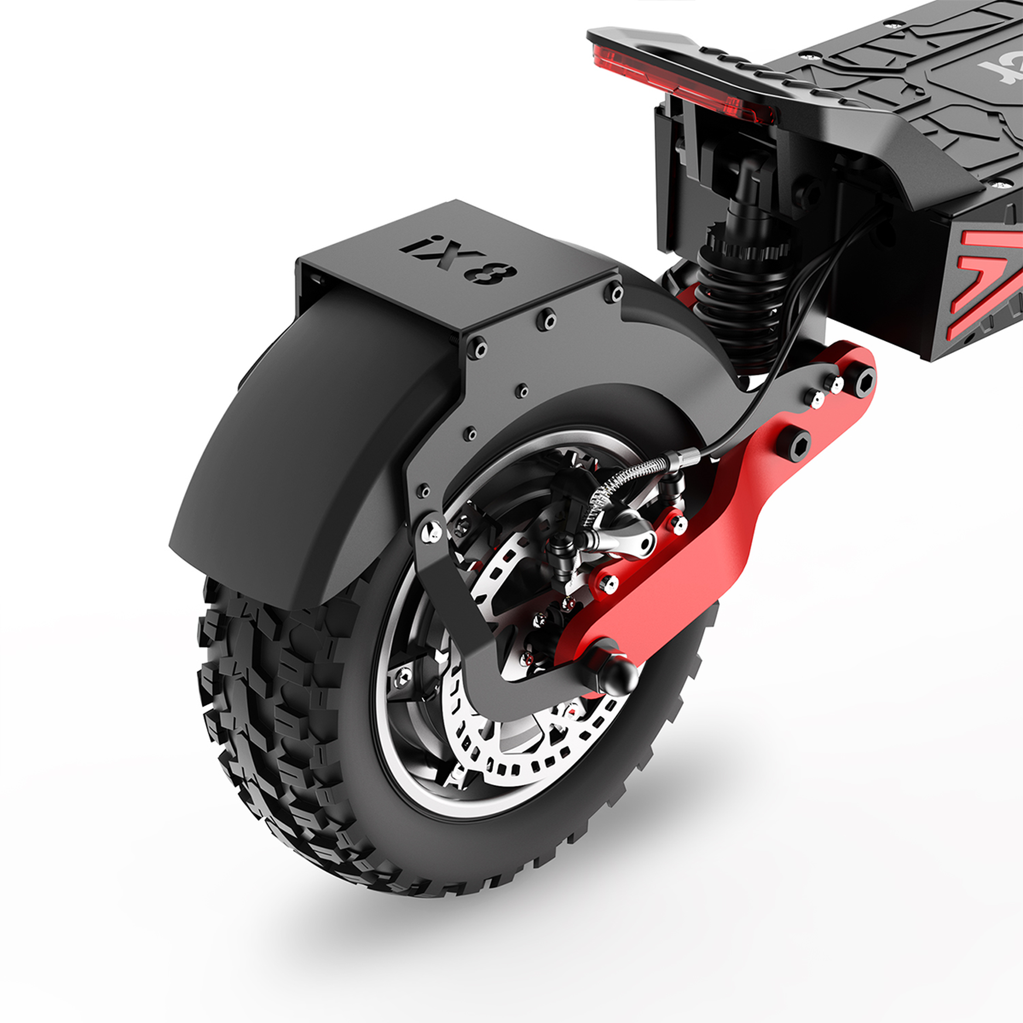 Voir la diapositive 5 : ISCOOTER Trottinette électrique pliable iScooter iX8 - Moteur 2 x 1200 W - Batterie 48 V 20 Ah - Pneus 12 pouces