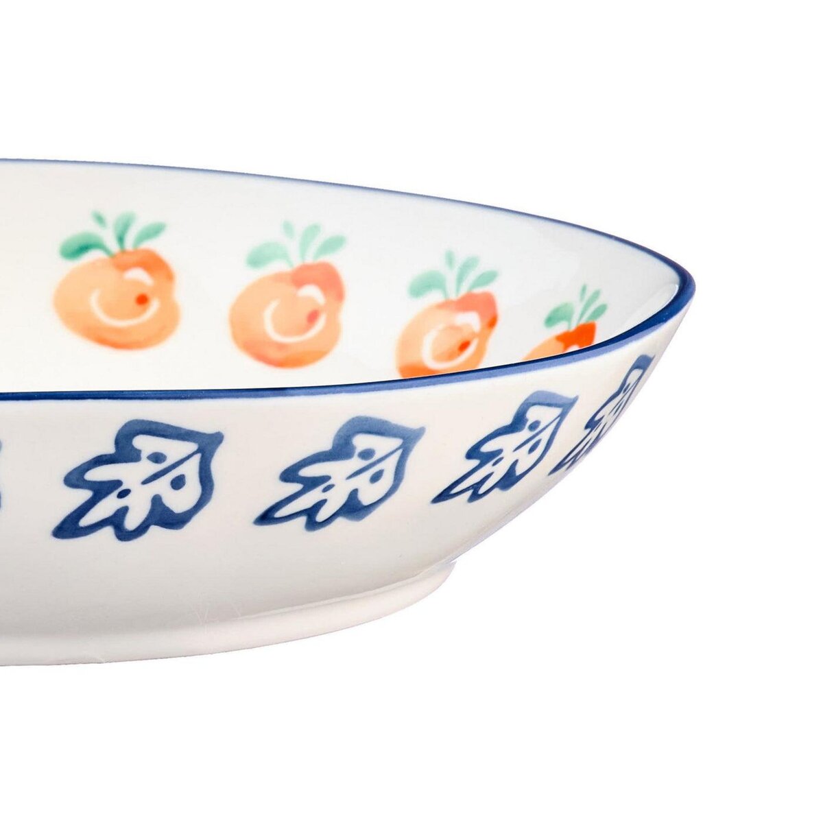 BJORN Assiette creuse NAPOLI Ø21,5cm - 4 pièces - Agrume