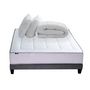 Voir la diapositive 3 : IDLITERIE Ensemble matelas Ressort 7 zones + sommier + oreiller + couette - FABRICATION FRANCAISE