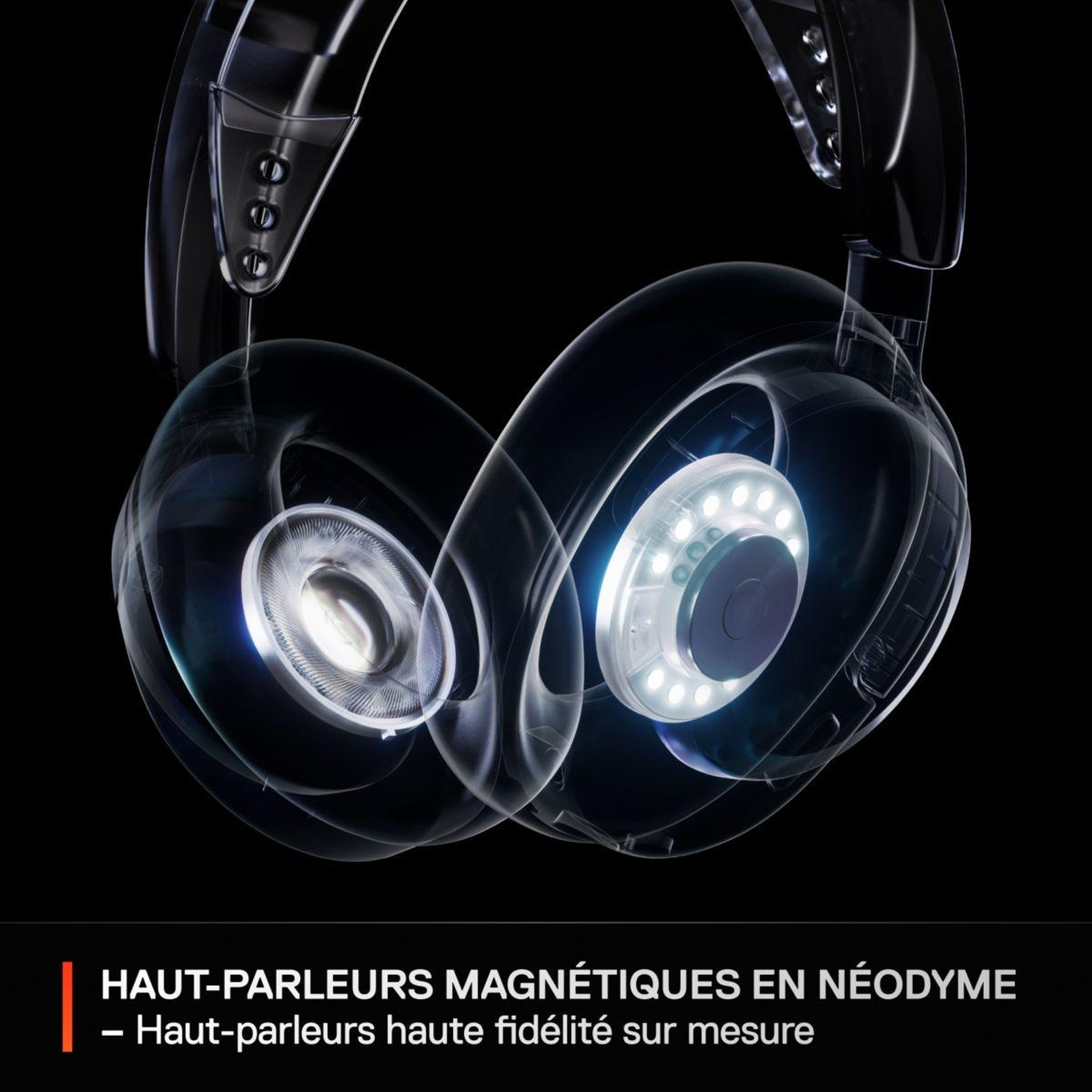 Voir la diapositive 2 : STEEL SERIES Casque gamer Arctis Nova 3PW Noir