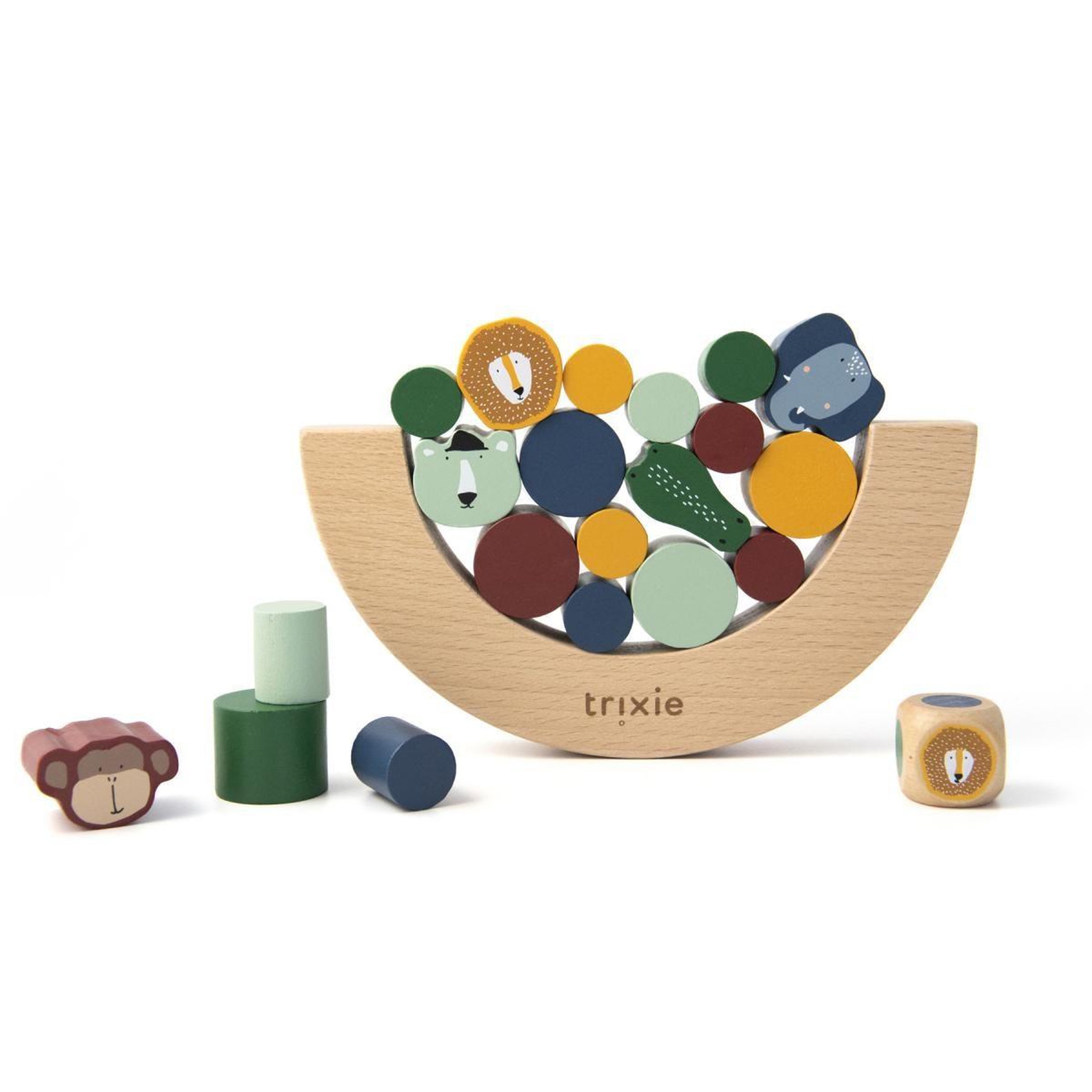Trixie Jeu d'équilibre en bois - animaux